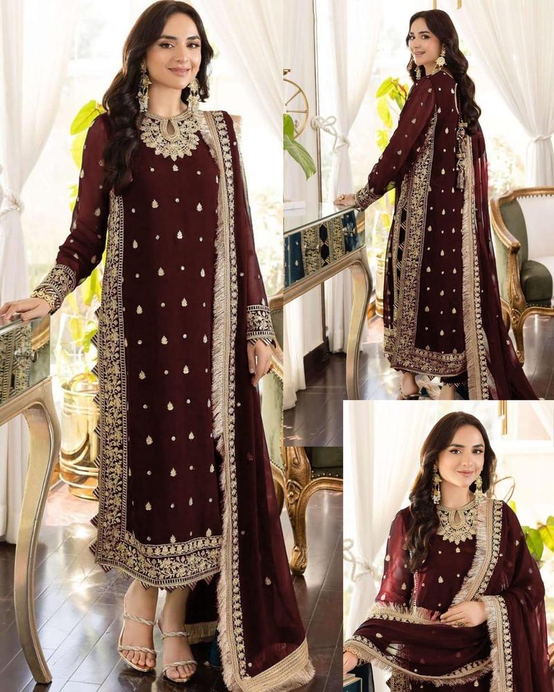 Crinkle Chiffon Women's Dress